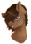 Size: 928x1326 | Tagged: safe, artist:shady-bush, oc, oc only, oc:grave robber, pony, bust, male, portrait, simple background, solo, stallion, transparent background