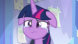 Size: 1920x1080 | Tagged: safe, screencap, twilight sparkle, alicorn, pony, g4, the ending of the end, crying, crylight sparkle, floppy ears, twilight sparkle (alicorn)