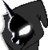 Size: 60x63 | Tagged: safe, artist:generalhound, princess luna, alicorn, pony, g4, female, glowing eyes, grin, hood, mare, pixel art, simple background, smiling, solo, transparent background