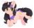 Size: 1053x893 | Tagged: safe, artist:shady-bush, oc, oc only, oc:reefer, pony, unicorn, blushing, bow, clothes, female, flower, flower in hair, flower on ear, freckles, mare, scarf, simple background, solo, tail bow, transparent background, white outline