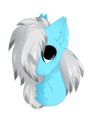 Size: 948x1268 | Tagged: safe, artist:php146, oc, oc only, oc:sky fluff, pony, bust, male, portrait, simple background, solo, stallion, white background