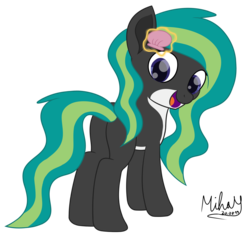 Size: 4825x4617 | Tagged: safe, artist:mihay, oc, oc:marina (efnw), pony, everfree northwest, alternative form, cute, happy, magic oyster, movie accurate, ponified, smiling