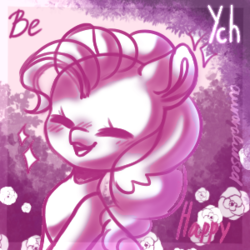 Size: 300x300 | Tagged: safe, artist:auroracursed, pony, auction, commission, happy, smiling, solo, ych example, ych sketch, your character here