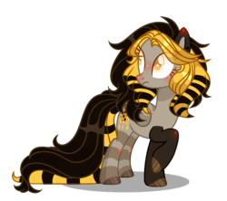 Size: 1537x1363 | Tagged: safe, artist:manella-art, oc, oc only, oc:bee, pegasus, pony, female, mare, simple background, solo, transparent background