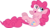 Size: 4570x2532 | Tagged: safe, artist:stellardust, derpibooru exclusive, pinkie pie, earth pony, pony, friendship is magic, g4, female, high res, looking up, mare, on back, simple background, solo, transparent background, vector