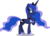 Size: 10000x7243 | Tagged: safe, artist:fruft, princess luna, alicorn, pony, a royal problem, g4, my little pony: friendship is magic, .svg available, absurd resolution, cutie mark, ethereal mane, ethereal tail, female, hoof shoes, mare, open mouth, pointing at self, princess shoes, simple background, slender, solo, starry mane, starry tail, tail, thin, transparent background, vector