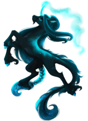 Size: 1799x2480 | Tagged: safe, artist:oneiria-fylakas, oc, oc only, pony, unicorn, curved horn, horn, magic, male, simple background, solo, stallion, transparent background