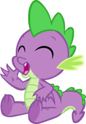 Size: 2858x4126 | Tagged: safe, artist:memnoch, spike, dragon, g4, the point of no return, claws, eyes closed, feet, male, male feet, open mouth, simple background, sitting, solo, transparent background, underfoot, vector, winged spike, wings