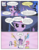 Size: 612x792 | Tagged: safe, artist:newbiespud, edit, edited screencap, screencap, applejack, fluttershy, nightmare moon, pinkie pie, rainbow dash, rarity, twilight sparkle, alicorn, earth pony, pegasus, pony, unicorn, comic:friendship is dragons, friendship is magic, g4, castle of the royal pony sisters, comic, dialogue, ethereal mane, female, flying, mane six, mare, screencap comic, starry mane, unicorn twilight