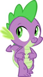 Size: 3372x6056 | Tagged: safe, artist:memnoch, spike, dragon, g4, cute, male, simple background, smiling, solo, spikabetes, transparent background, vector, walking, winged spike, wings
