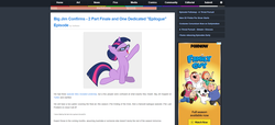 Size: 1893x866 | Tagged: safe, twilight sparkle, pony, unicorn, equestria daily, g4, growing up is hard to do, season 9, the big mac question, the ending of the end, the last problem, brian griffin, chris griffin, end of g4, end of ponies, epilogue, family guy, final episode, it begins, lois griffin, male, meg griffin, peter griffin, pony history, press f to pay respects, series finale, stewie griffin, the end, the end is neigh, the end of the ending part 1, the end of the ending part 2, unicorn twilight