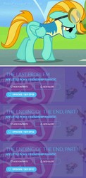 Size: 781x1603 | Tagged: safe, edit, edited screencap, screencap, lightning dust, pegasus, pony, g4, season 9, the ending of the end, the last problem, wonderbolts academy, abuse, dustabuse, end of ponies, sad