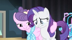 Size: 1280x720 | Tagged: safe, screencap, rarity, suri polomare, pony, g4, rarity takes manehattan, female