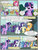 Size: 600x800 | Tagged: safe, artist:dragontrainer13, artist:newbiespud, edit, edited screencap, screencap, amethyst star, applejack, bon bon, candy mane, caramel, carrot top, chance-a-lot, cloud kicker, coco crusoe, creme brulee, daisy, doctor whooves, flower wishes, fluttershy, golden harvest, lemon hearts, lightning bolt, merry may, minuette, parasol, pinkie pie, rainbow dash, rainbowshine, rarity, sparkler, spike, sweetie drops, time turner, twilight sparkle, white lightning, dragon, earth pony, pegasus, pony, unicorn, comic:friendship is dragons, g4, background pony, background pony audience, collaboration, comic, dialogue, female, freckles, hat, male, mane seven, mane six, mare, screencap comic, stallion, unicorn twilight, wagon