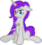 Size: 812x855 | Tagged: safe, artist:zeka10000, oc, oc only, oc:cinema gray, pony, unicorn, chest fluff, female, floppy ears, looking at you, requested art, simple background, sitting, transparent background, vector