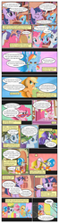 Size: 612x2318 | Tagged: safe, artist:newbiespud, edit, edited screencap, screencap, applejack, fluttershy, pinkie pie, rainbow dash, rarity, twilight sparkle, earth pony, pegasus, pony, unicorn, comic:friendship is dragons, dragonshy, g4, ..., book, camouflage, comic, dialogue, eyes closed, face paint, female, flower, football helmet, freckles, glasses, golden oaks library, grin, gritted teeth, hat, helmet, hooves, horn, mane six, mare, open mouth, rearing, saddle bag, salute, screencap comic, scroll, smiling, spread wings, sun hat, sunglasses, unicorn twilight, wings