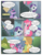 Size: 612x792 | Tagged: safe, artist:newbiespud, edit, edited screencap, screencap, applejack, fluttershy, pinkie pie, rainbow dash, rarity, twilight sparkle, earth pony, pegasus, pony, unicorn, comic:friendship is dragons, dragonshy, g4, my little pony: friendship is magic, climbing, comic, dialogue, female, freckles, glowing horn, hat, horn, magic, mane six, map, mare, mountain, saddle bag, screencap comic, telekinesis, unicorn twilight