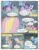 Size: 612x792 | Tagged: safe, artist:newbiespud, edit, edited screencap, screencap, applejack, fluttershy, pinkie pie, rainbow dash, rarity, twilight sparkle, earth pony, pegasus, pony, unicorn, comic:friendship is dragons, dragonshy, g4, my little pony: friendship is magic, acrophobia, comic, dialogue, female, mane six, mare, mountain, saddle bag, scared, screencap comic, smoke, unicorn twilight