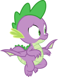 Size: 2874x3772 | Tagged: safe, artist:frownfactory, spike, dragon, a trivial pursuit, g4, .svg available, flying, high res, male, simple background, solo, svg, transparent background, vector, winged spike, wings