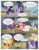 Size: 612x792 | Tagged: safe, artist:newbiespud, edit, edited screencap, screencap, applejack, fluttershy, pinkie pie, rainbow dash, rarity, twilight sparkle, earth pony, pegasus, pony, unicorn, comic:friendship is dragons, dragonshy, g4, my little pony: friendship is magic, comic, dialogue, eyes closed, female, hat, mane six, mare, mountain, mouth hold, palindrome get, rubber chicken, screencap comic, unicorn twilight