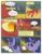 Size: 612x792 | Tagged: safe, artist:newbiespud, edit, edited screencap, screencap, basil, twilight sparkle, dragon, pony, unicorn, comic:friendship is dragons, dragonshy, g4, comic, dialogue, female, gold, looking up, male, mare, screencap comic, slit pupils, smoke, sword, unicorn twilight, weapon