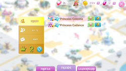 Size: 1920x1080 | Tagged: safe, gameloft, princess cadance, princess celestia, pony, g4, game