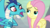 Size: 1920x1080 | Tagged: safe, screencap, fluttershy, princess ember, dragon, g4, my little pony: friendship is magic, sweet and smoky, duo, lidded eyes