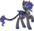 Size: 1024x932 | Tagged: safe, artist:hazardous-andy, oc, oc only, alicorn, hybrid, pony, female, mare, offspring, parent:capper dapperpaws, parent:princess luna, raised hoof, simple background, solo, transparent background