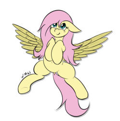 Size: 2259x2266 | Tagged: safe, artist:wapamario63, fluttershy, pegasus, pony, g4, adorasexy, cute, dock, female, high res, mare, on back, sexy, shyabetes, simple background, solo, spread wings, transparent background, wings