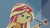 Size: 1920x1080 | Tagged: safe, screencap, sunset shimmer, equestria girls, g4, let it rain, my little pony equestria girls: better together, acoustic guitar, female, guitar, guitar strap, microphone, musical instrument, smiling, solo, stage, stage light