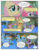 Size: 612x792 | Tagged: safe, artist:newbiespud, edit, edited screencap, screencap, apple bloom, applejack, fluttershy, pinkie pie, rainbow dash, rarity, twilight sparkle, pony, unicorn, comic:friendship is dragons, bridle gossip, g4, apple bloom riding applejack, bow, comic, dialogue, female, filly, flower, flying, hair bow, hat, implied zecora, mane six, mare, poison joke, ponies riding ponies, riding, screencap comic, unicorn twilight