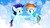 Size: 1280x719 | Tagged: safe, artist:mlplary6, rainbow dash, soarin', pony, g4, colt, colt soarin', female, filly, filly rainbow dash, hoofshake, male, ship:soarindash, shipping, straight, younger