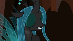 Size: 1920x1080 | Tagged: safe, screencap, queen chrysalis, changeling, g4, the summer sun setback, female, solo
