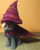 Size: 1200x1517 | Tagged: safe, artist:grapefruitface1, trixie, pony, unicorn, g4, cape, clothes, felt, hat, irl, photo, photography, toy, trixie's cape, trixie's hat