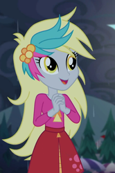 Size: 716x1080 | Tagged: safe, screencap, derpy hooves, equestria girls, g4, let it rain, my little pony equestria girls: better together, cropped, cute, derpabetes, female, happy, smiling, solo focus