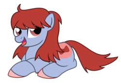 Size: 1079x740 | Tagged: safe, artist:showtimeandcoal, oc, oc only, oc:scarlet ribbon, earth pony, pony, commission, digital art, female, filly, mare, ponysona, simple background, solo, transparent background, vector