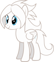 Size: 954x1104 | Tagged: safe, artist:zacatron94, oc, oc only, oc:tidal tempest, pegasus, pony, female, mare, simple background, smiling, solo, transparent background, vector