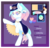 Size: 1497x1452 | Tagged: safe, artist:shady-bush, oc, oc only, oc:carina, earth pony, original species, pony, female, hat, mare, reference sheet, solo, sunglasses, witchfae