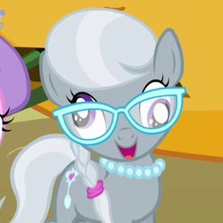 Size: 314x314 | Tagged: safe, screencap, silver spoon, earth pony, pony, g4, one bad apple, cute, derp, silverbetes