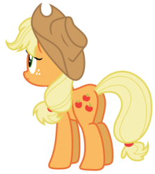 Size: 5956x6679 | Tagged: safe, artist:estories, applejack, earth pony, pony, g4, absurd resolution, female, simple background, solo, transparent background, vector