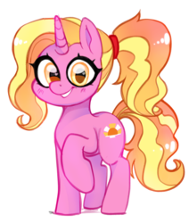 Size: 1500x1773 | Tagged: safe, artist:techycutie, derpibooru exclusive, luster dawn, pony, unicorn, g4, the last problem, cute, female, lusterbetes, ponytail, solo