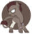 Size: 2356x2508 | Tagged: safe, artist:rukemon, oc, oc only, oc:dirty clover, earth pony, pony, bandage, bandaid, bandaid on nose, blank flank, cross, ear piercing, earring, female, high res, jewelry, leonine tail, mare, markings, necklace, open mouth, piercing, raised hoof, scar, simple background, solo, transparent background