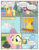 Size: 612x792 | Tagged: safe, artist:newbiespud, edit, edited screencap, screencap, applejack, fluttershy, philomena, rainbow dash, twilight sparkle, earth pony, pegasus, phoenix, pony, unicorn, comic:friendship is dragons, a bird in the hoof, g4, my little pony: friendship is magic, ash, building, comic, dialogue, falling, female, flying, grin, hat, hoof hold, hooves, horn, incineration, mare, onomatopoeia, raised hoof, running, screencap comic, smiling, standing, unicorn twilight, upside down, wings, x eyes