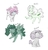 Size: 1158x1200 | Tagged: safe, artist:jinbesan, blossom, medley, minty, snuzzle, earth pony, pegasus, pony, g1, female, flower, mare