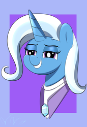 Size: 2160x3157 | Tagged: safe, artist:wilshirewolf, trixie, pony, g4, the last problem, high res