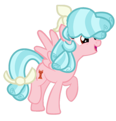 Size: 600x624 | Tagged: safe, artist:stardustsentryyt105, cozy glow, pegasus, pony, g4, female, mare, older, older cozy glow, open mouth, raised hoof, simple background, solo, spread wings, transparent background, wings