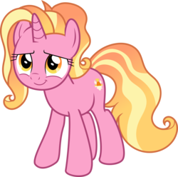 Size: 6567x6526 | Tagged: safe, artist:shootingstarsentry, luster dawn, pony, unicorn, g4, the last problem, absurd resolution, cute, cutie mark, female, lusterbetes, mare, simple background, smiling, solo, transparent background, vector