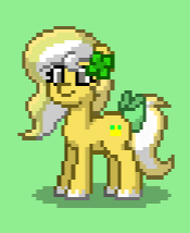 Size: 175x214 | Tagged: safe, oc, oc only, oc:radler, earth pony, pony, pony town, female, pixel art, solo