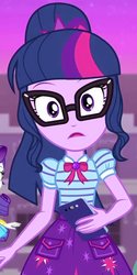 Size: 540x1079 | Tagged: safe, screencap, sci-twi, twilight sparkle, equestria girls, g4, cropped, female, solo focus