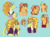 Size: 2950x2200 | Tagged: safe, artist:suchosophie, adagio dazzle, sunset shimmer, alligator, horse, anthro, equestria girls, g4, blushing, clothes, dazzlegator, female, floating heart, freckles, geode of empathy, heart, high res, horse noises, interspecies, lesbian, love, magical geodes, onomatopoeia, ship:sunsagio, shipping, species swap, text, thought bubble